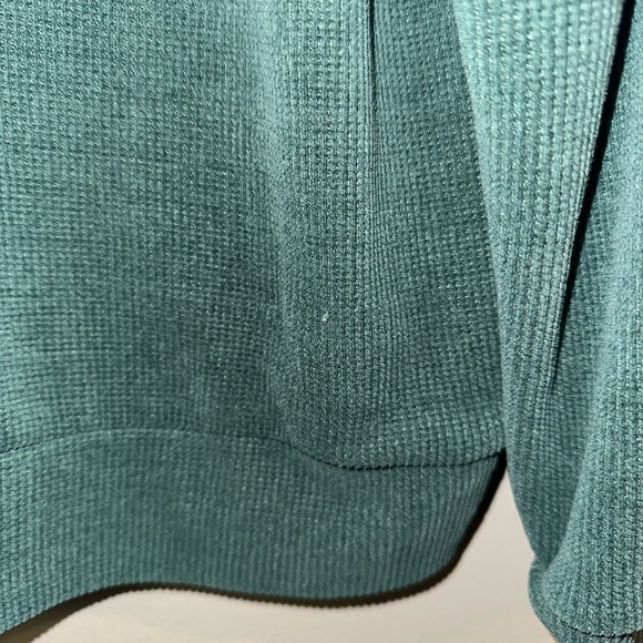 Negative Space Men's Teal Long Sleeve - Picture 5 of 5